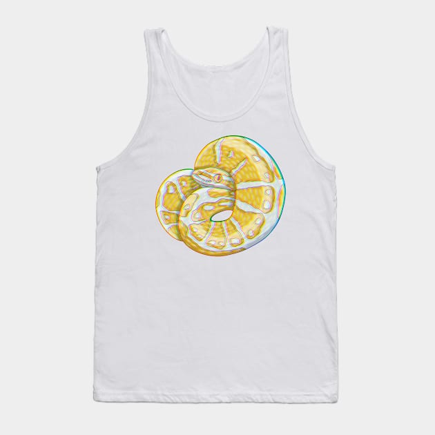 Chromatic albino ballpython Tank Top by Artbychb